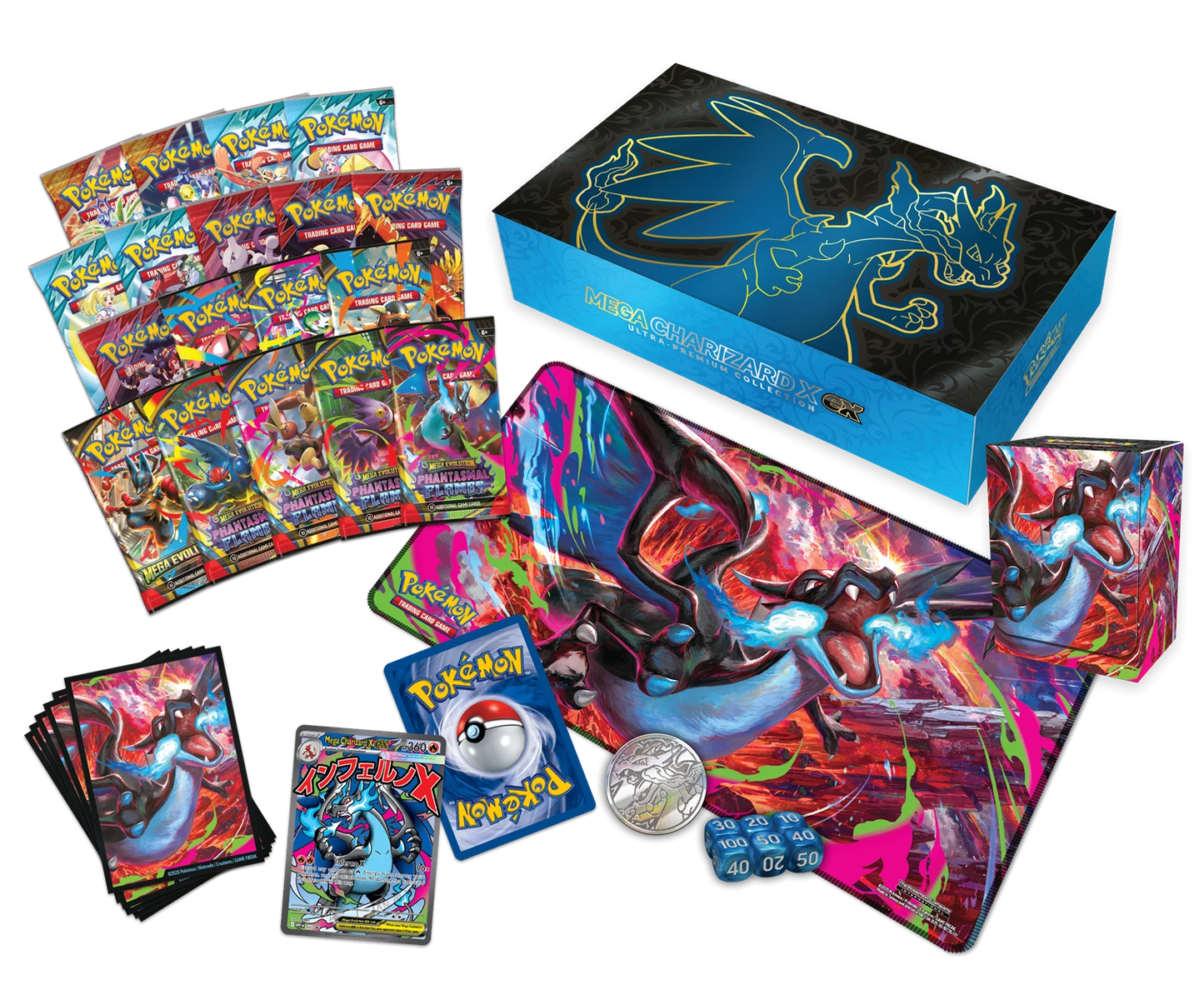 Pokémon - Mega Evolution - Mega Charizard - Ultra Premium Collection