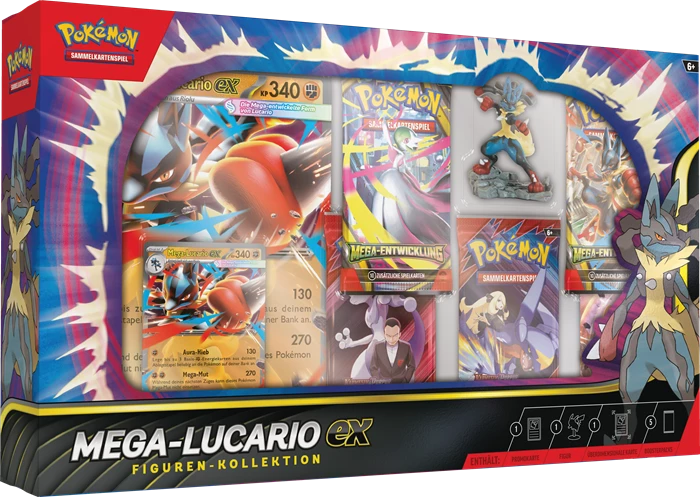 Pokémon - Mega-Lucario ex - Figure Collection