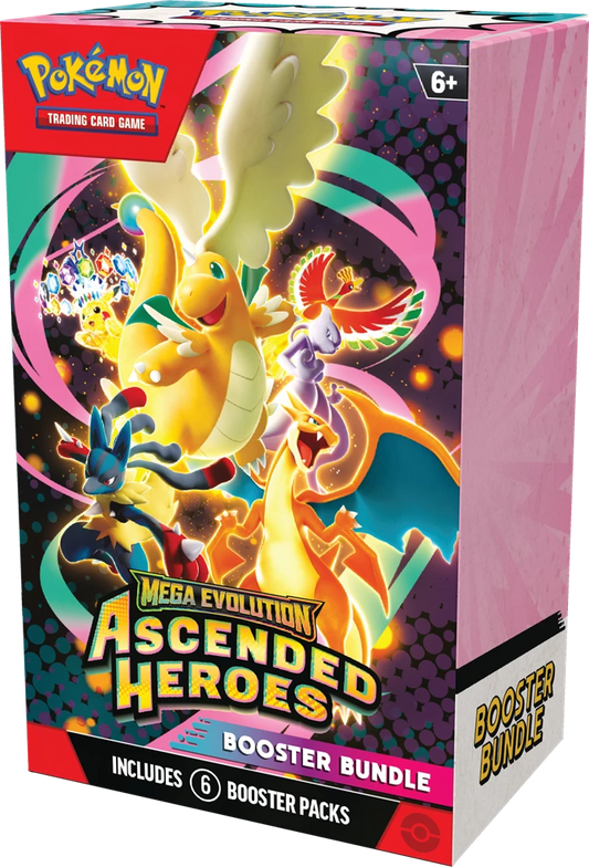 Pokémon - ME02.5 - Mega Evolution - Ascended Heroes - 6 Booster Bundle