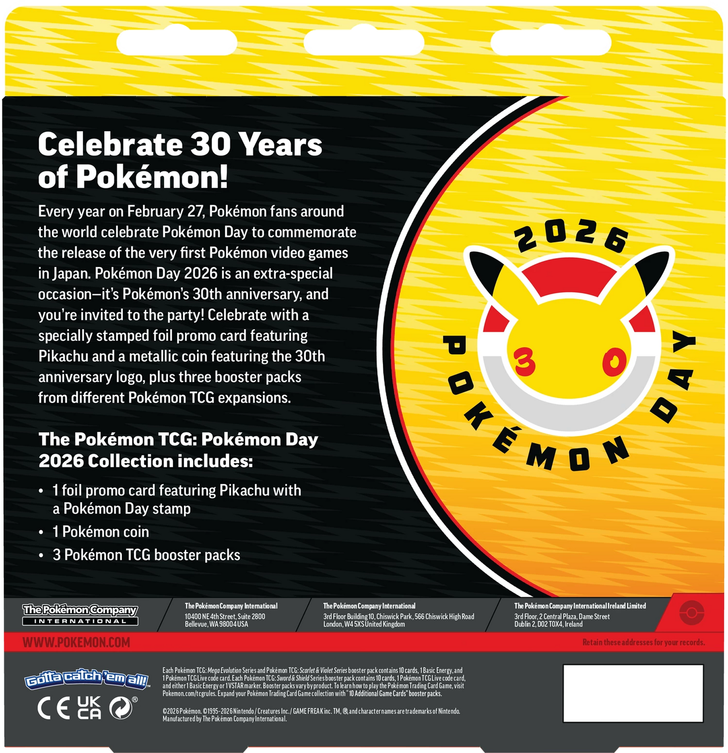 Pokémon - Pokémon Day 2026 Collection