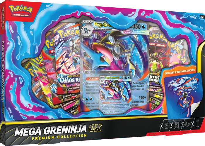 Pokémon - Mega Greninja ex - Premium Collection