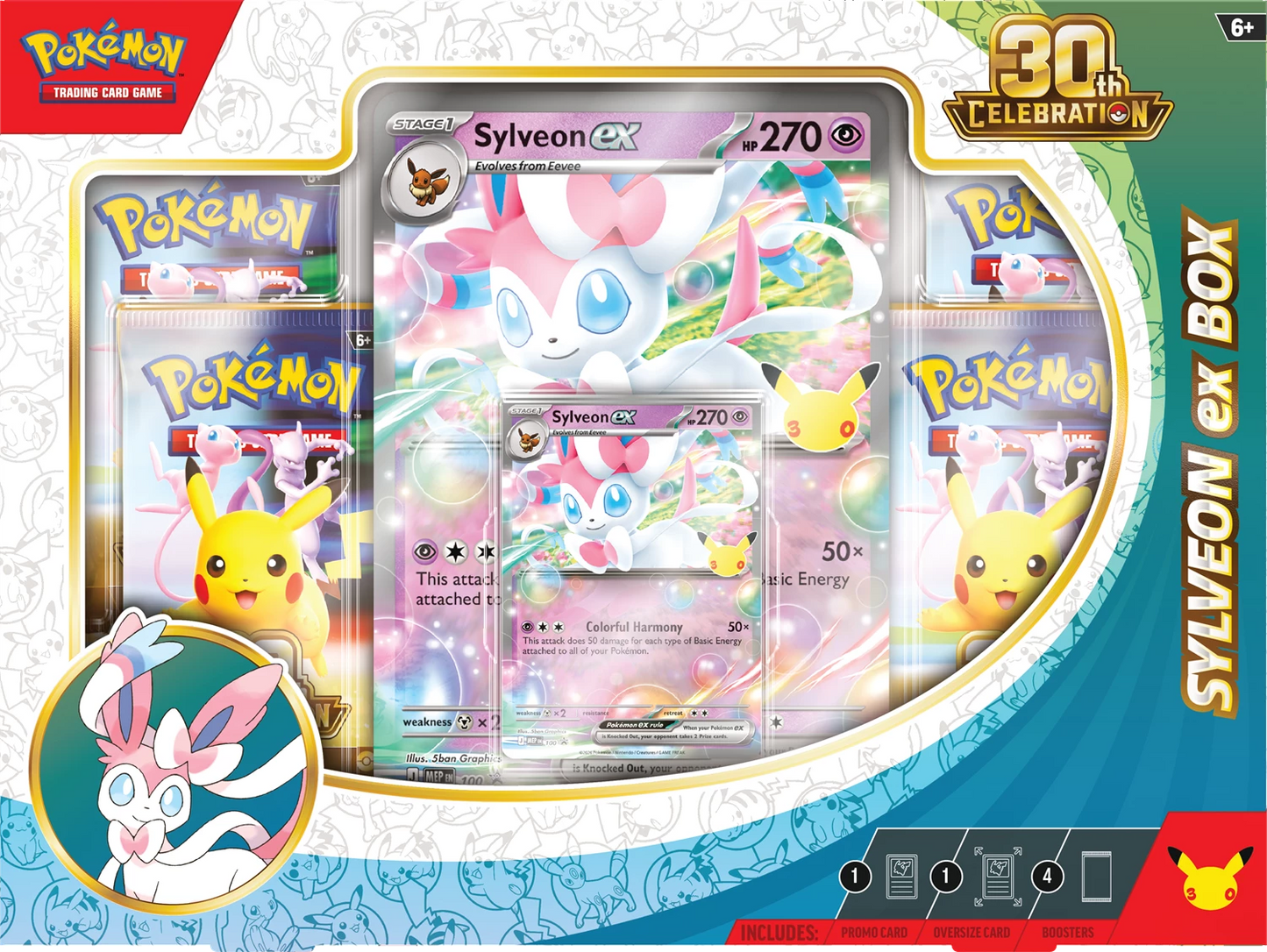 Pokémon - 30th - 30th Celebration - Sylveon & Greninja - Pokémon ex Collection