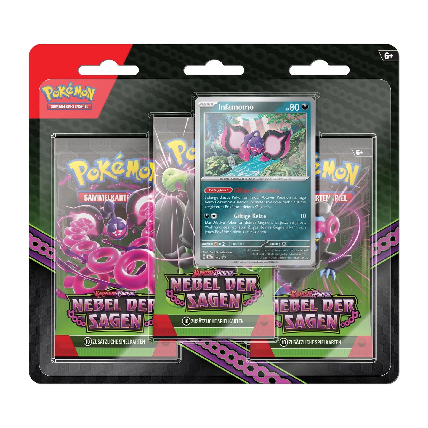 Pokémon - Shrouded Fable - SV6.5 - 3-Pack Blister