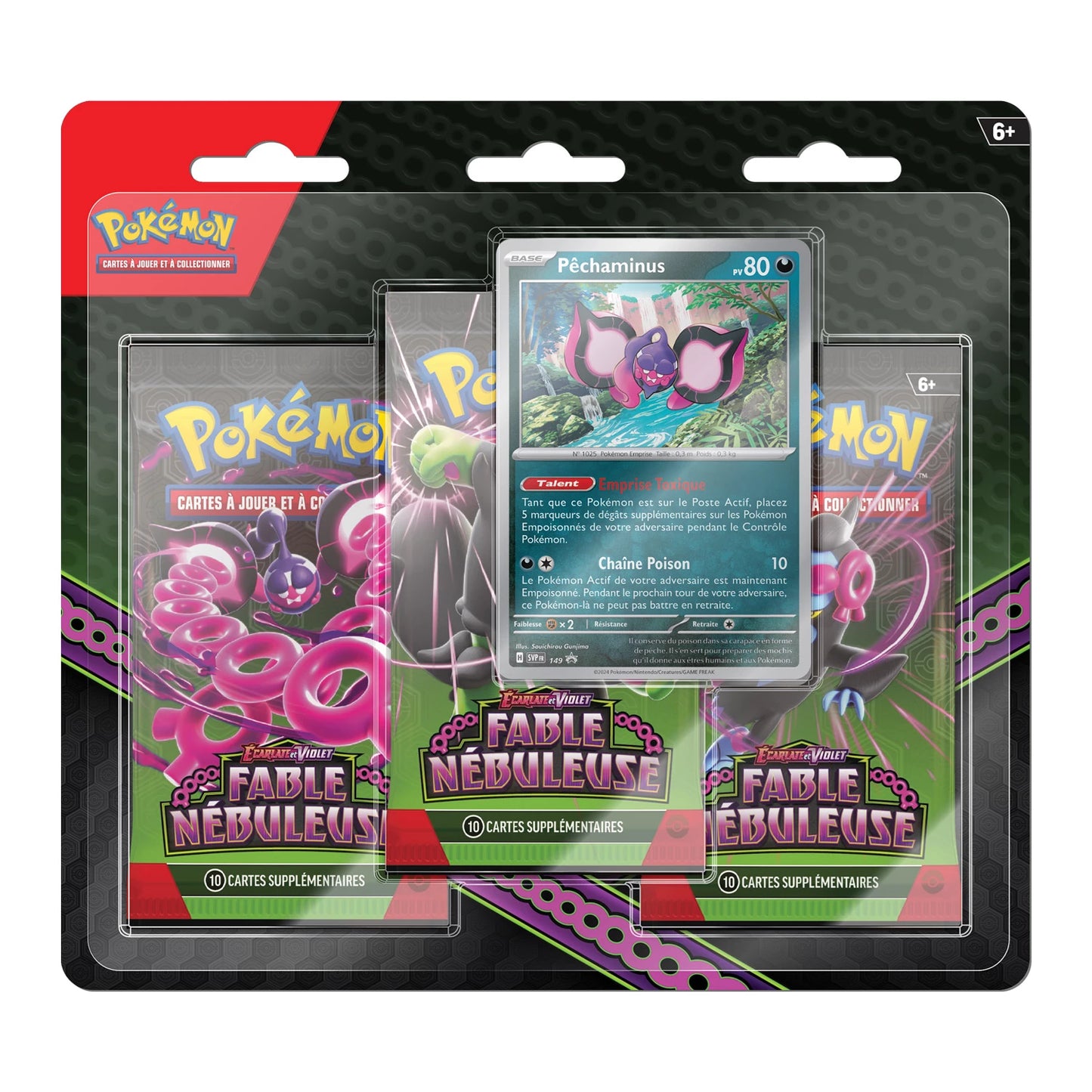 Pokémon - Shrouded Fable - SV6.5 - 3-Pack Blister