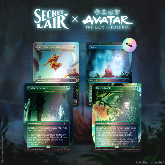 Secret Lair - Avatar: The Last Airbender Superdrop - A Lot to Learn