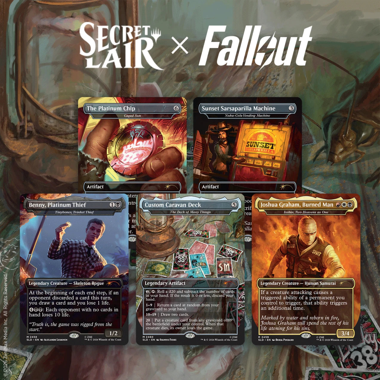 Secret Lair - Fallout - Rad Superdrop - Welcome to New Vegas
