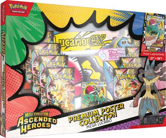 Pokémon - ME02.5 - Mega Evolutions - Ascended Heroes - Premium Poster Collection