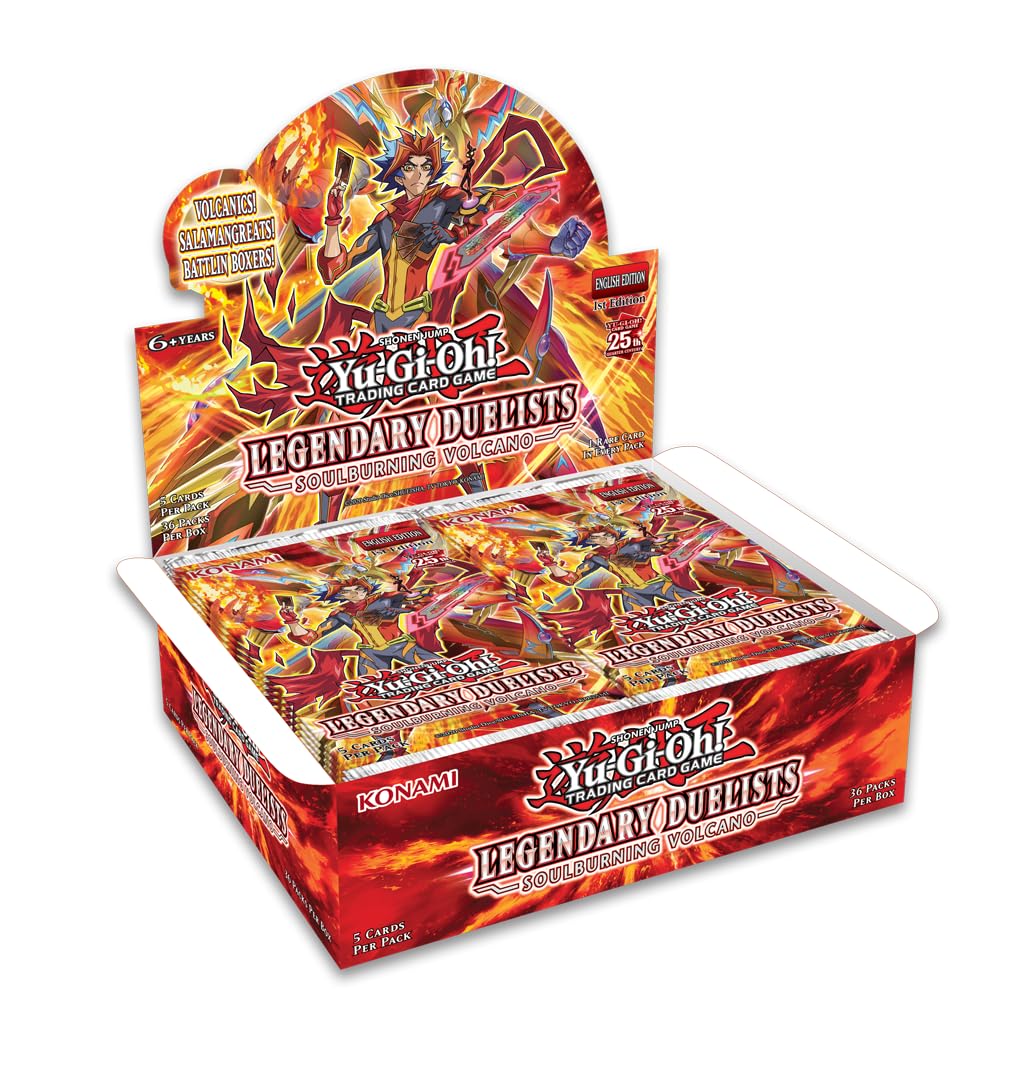 Yu-Gi-Oh! - Legendary Duelists: Soulburning Volcano - Booster Box