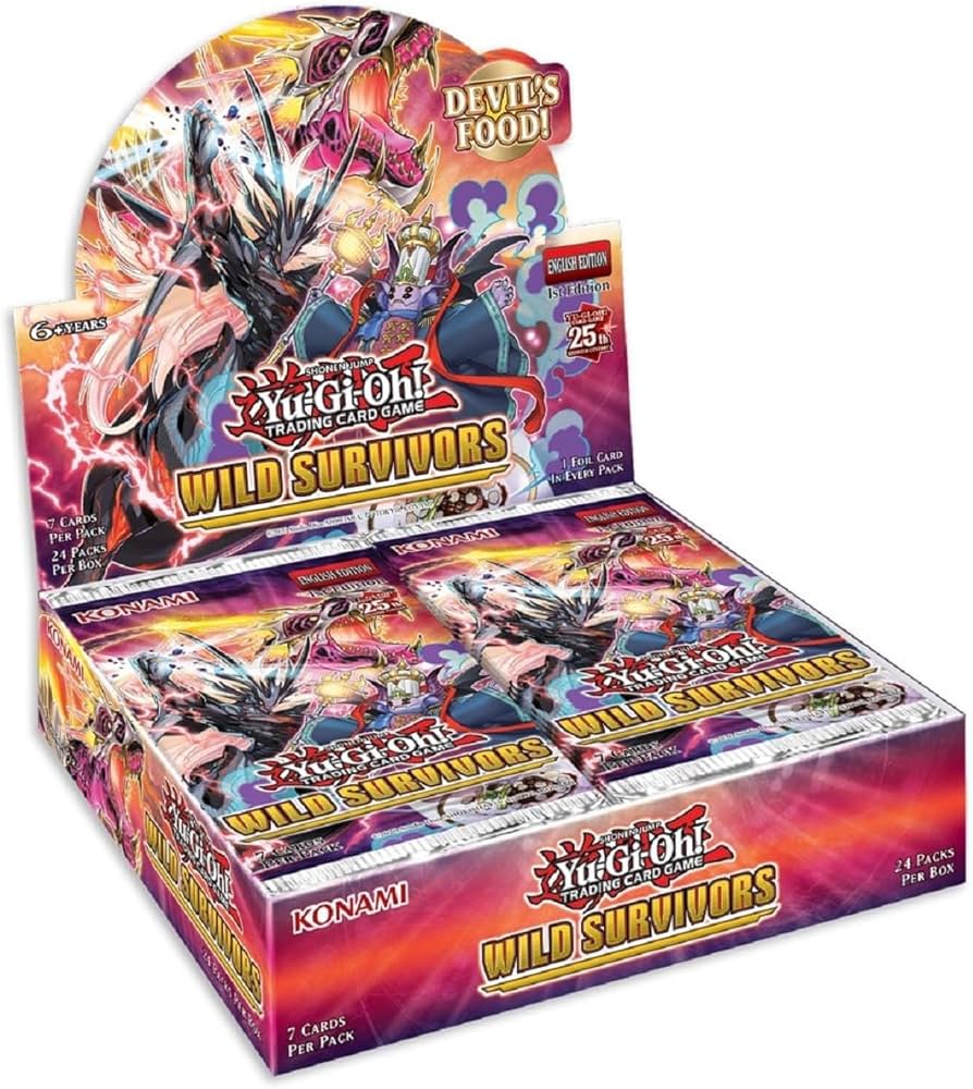 Yu-Gi-Oh! - Wild Survivors - Booster Box