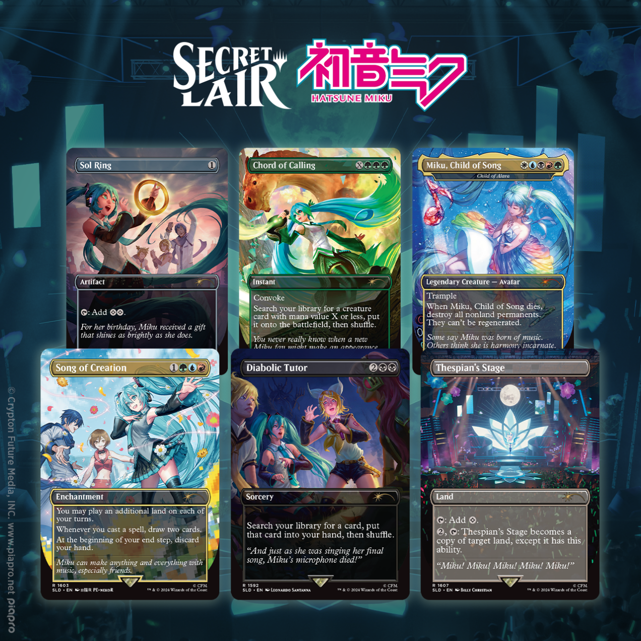 Secret Lair - Summer Superdrop 24 - Secret Lair X Hatsune Miku: Digital Sensations