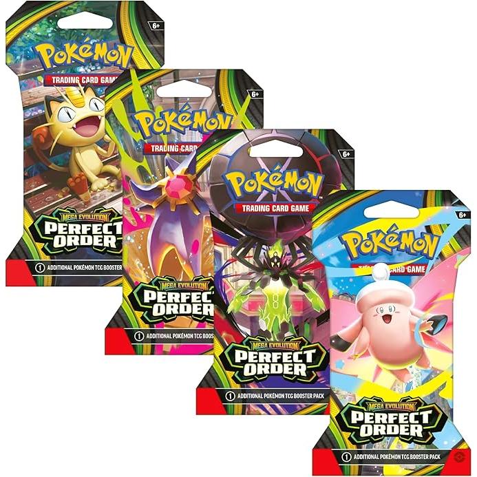 Pokémon - ME03 - Mega Evolution - Perfect Order - Sleeved Booster [EN]