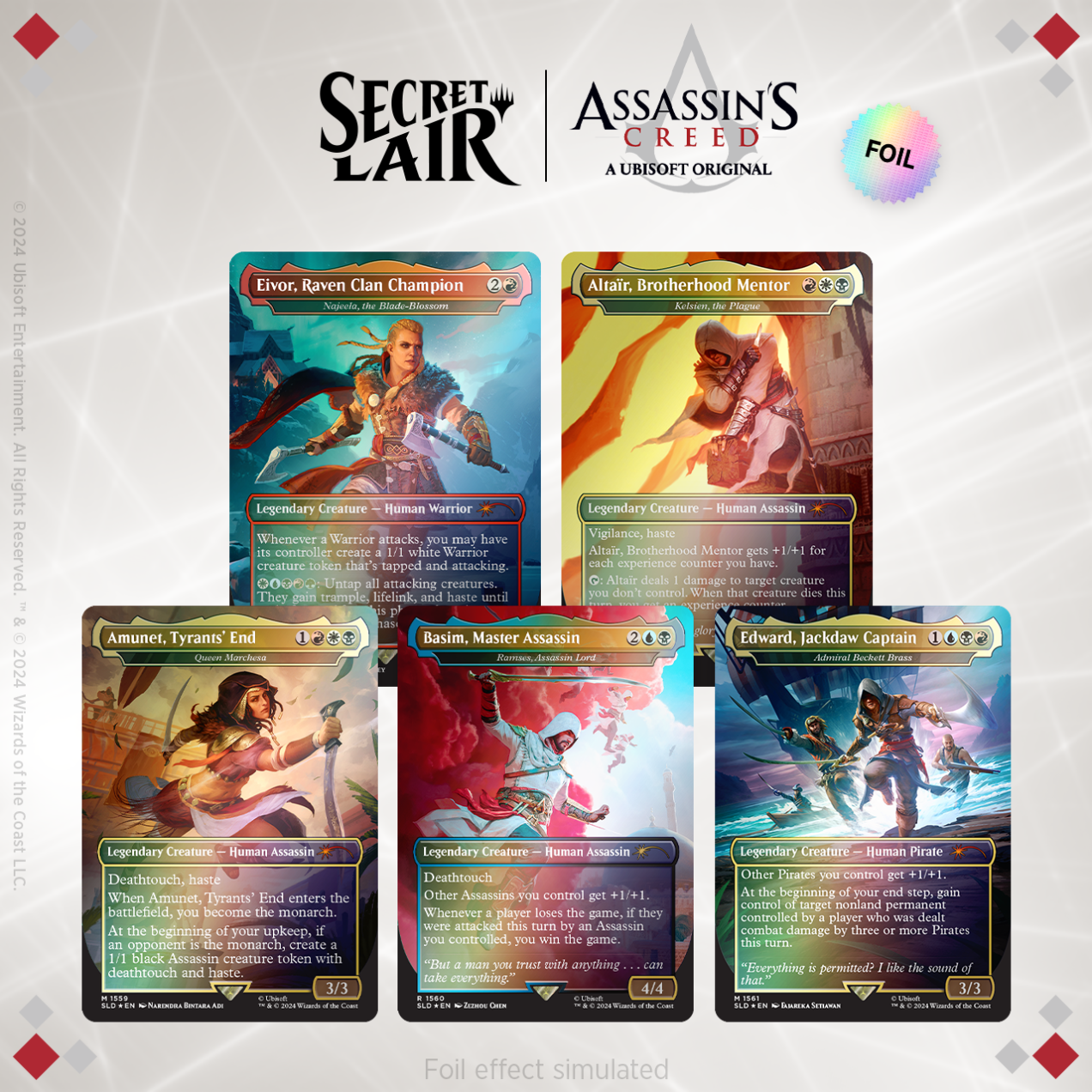 Secret Lair - Summer Superdrop 24 - Secret Lair X Assassin's Creed: Lethal Legends [EN]