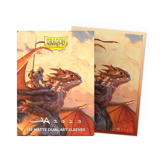 Dragon Shield - Matte Dual Art Sleeves - The Adameer - Standard Size (100)