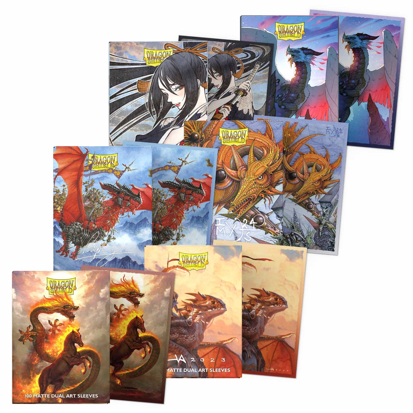 Dragon Shield - Matte Dual Art Sleeves - Standard Size [100]
