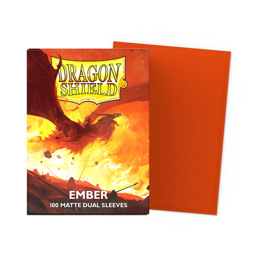 Dragon Shield Matte Dual Sleeves - Ember - Standard Size (100)