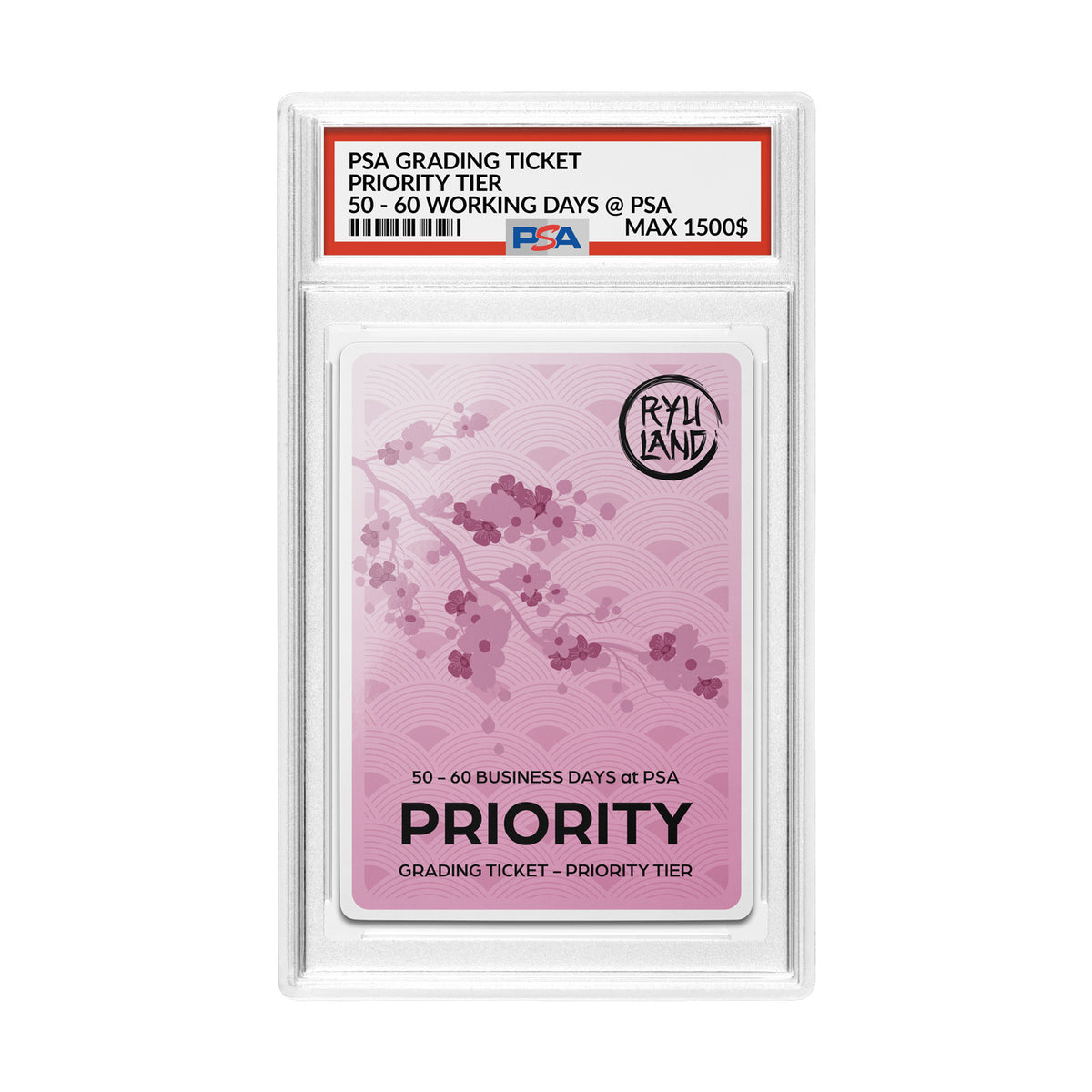 PSA Grading Ticket - Priority