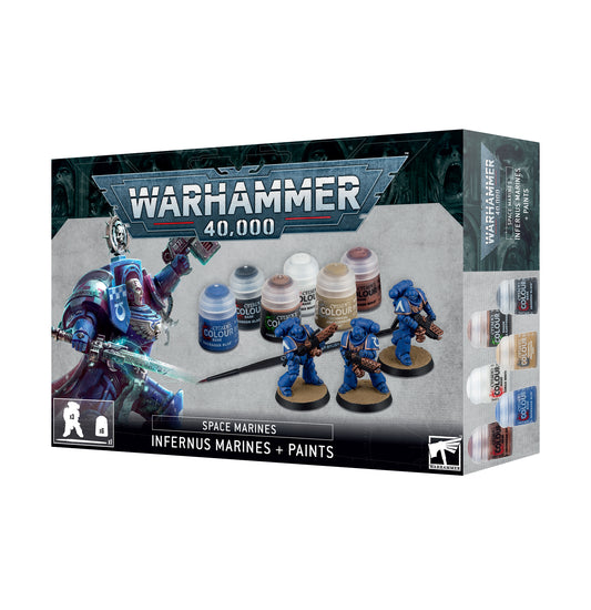 Warhammer: 40'000 - Space Marines - Infernus Marines + Paints [EN]