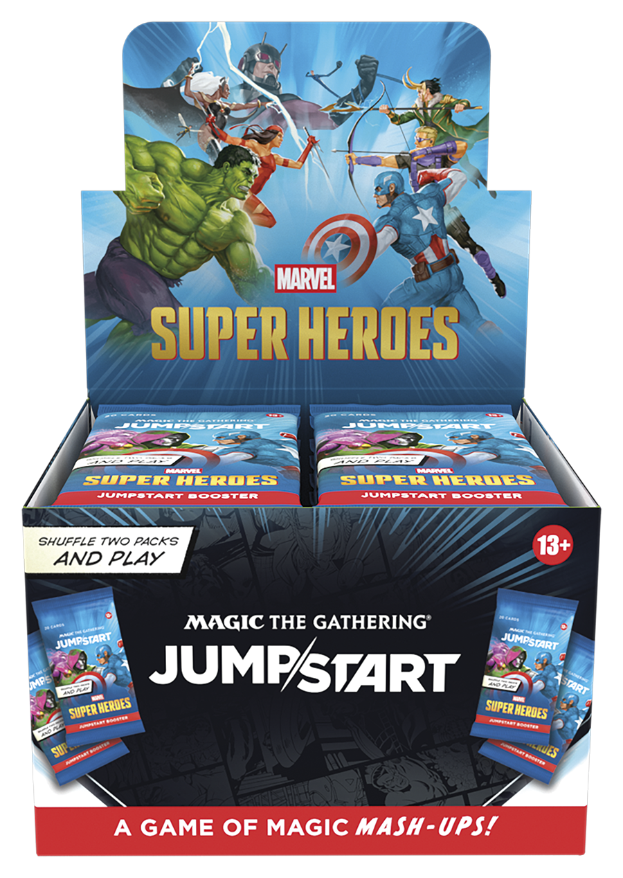 Magic: The Gathering - MSH - Marvel Super Heroes - Jumpstart Booster Box