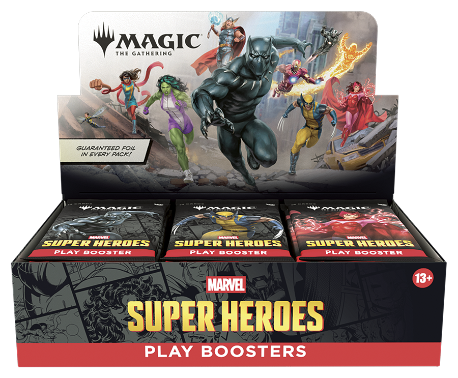 Magic: The Gathering - MSH - Marvel Super Heroes - Play Booster Box