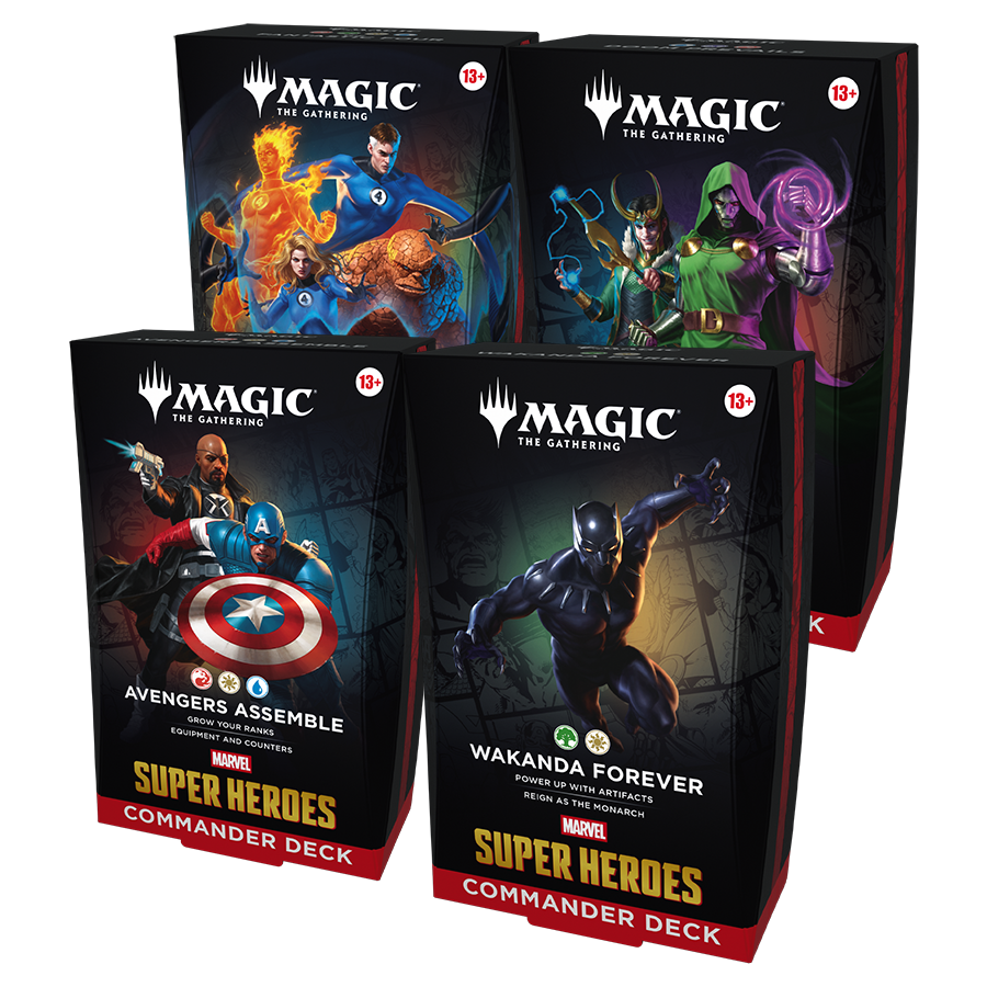 Magic: The Gathering - MSH - Marvel Super Heroes - Commander Deck