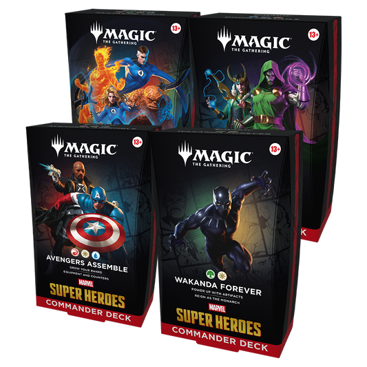 Magic: The Gathering - MSH - Marvel Super Heroes - Commander Deck
