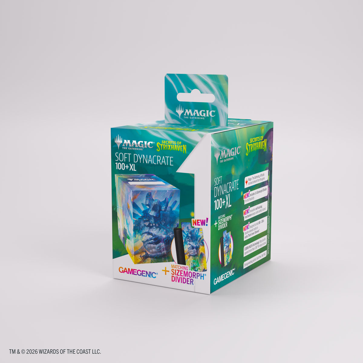 Gamegenic - SOS - Secrets of Strixhaven - Deck Box - Soft Dynacrate 100+ XL - Moment of Reckoning