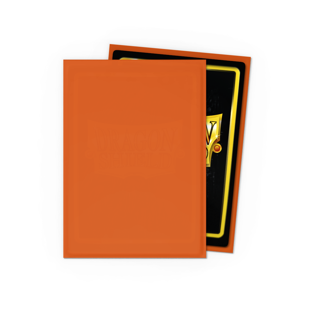 Dragon Shield Classic Sleeves - Tangerine - Standard Size (100)