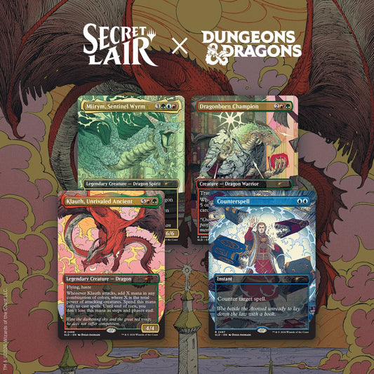 Secret Lair - Dungeons & Dragons - Roll for Initiative Superdrop - Whispers in Candlekeep