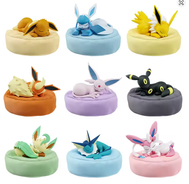 Pokémon - Holly Box - Sleeping Eeveelutions - Figure - BlindBox