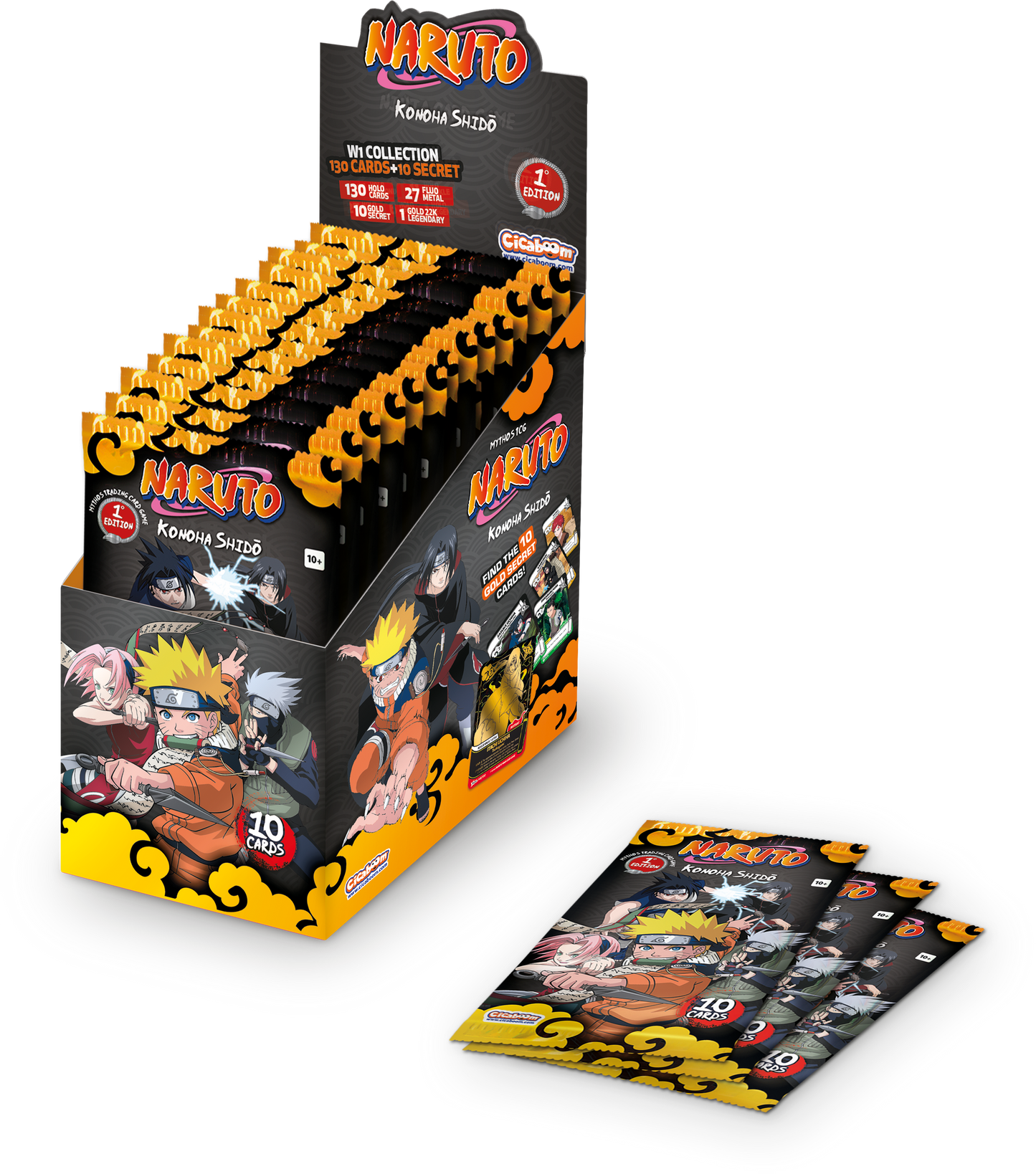 Naruto Mythos TCG - Set 1 - Konoha Shidō 木ノ葉始動 - Booster Display [EN]