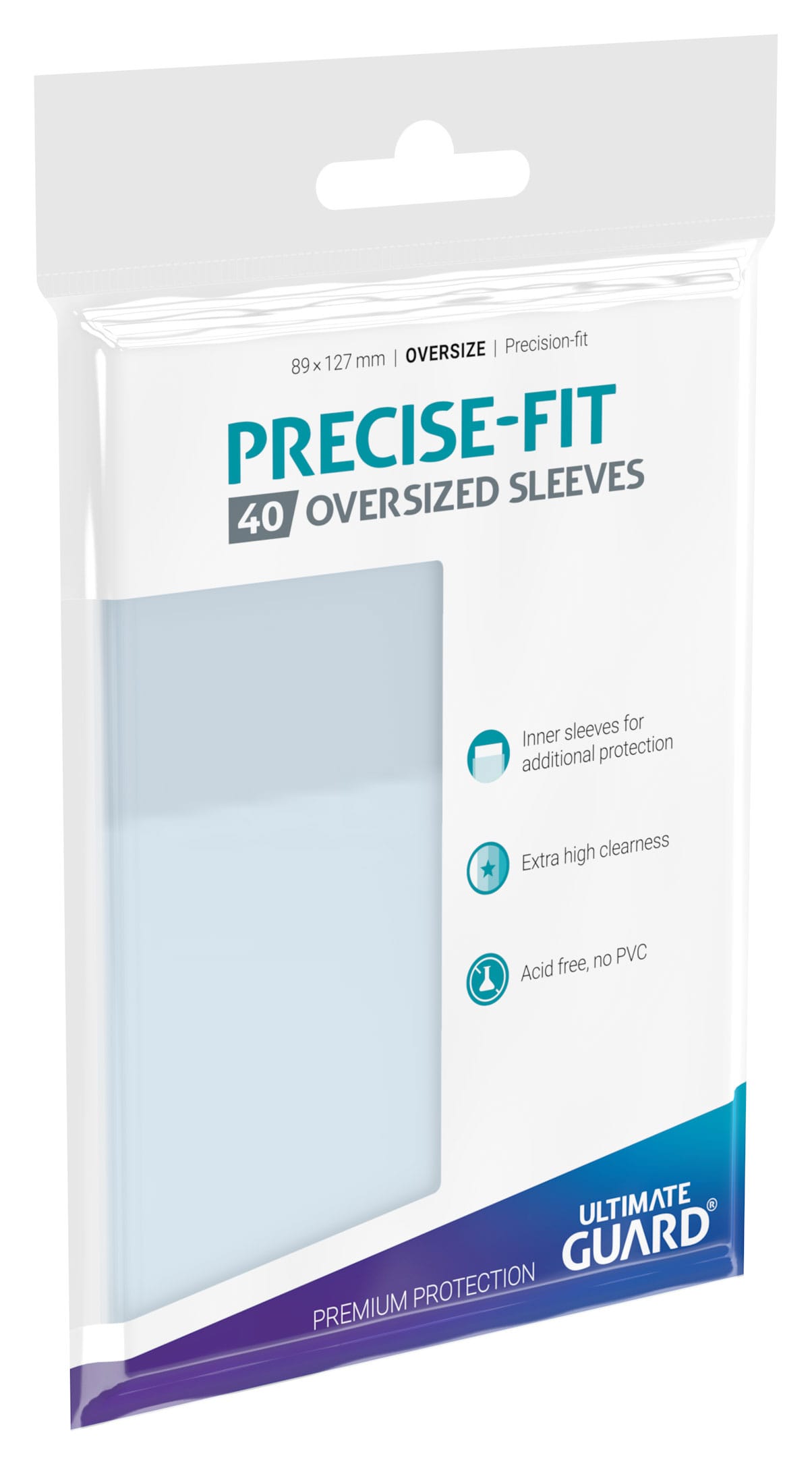Ultimate Guard - Standard Size Sleeves - Precise-Fit Oversized Toploading [40]