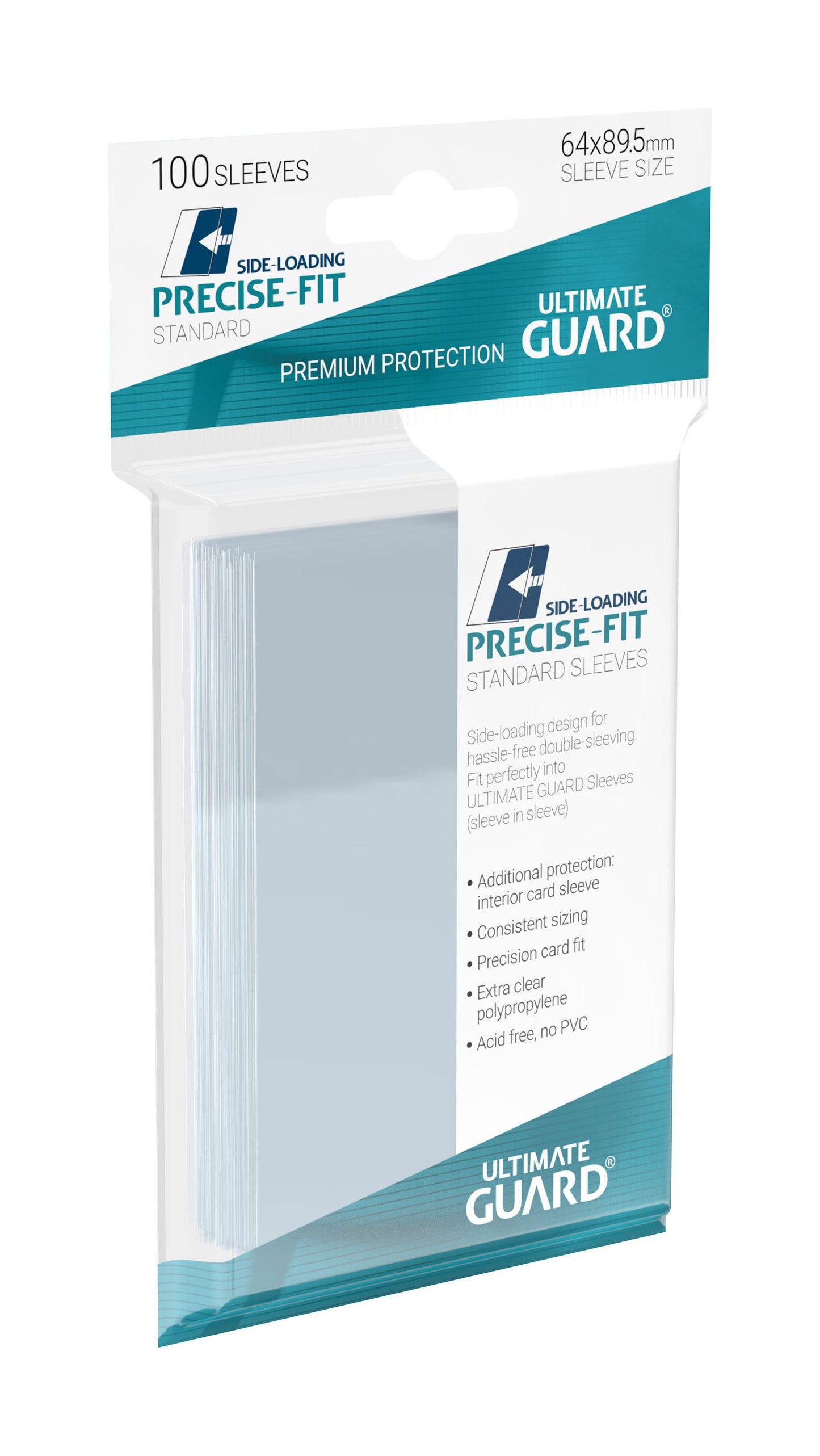 Ultimate Guard - Standard Size Sleeves - Precise-Fit Sideloading (100)