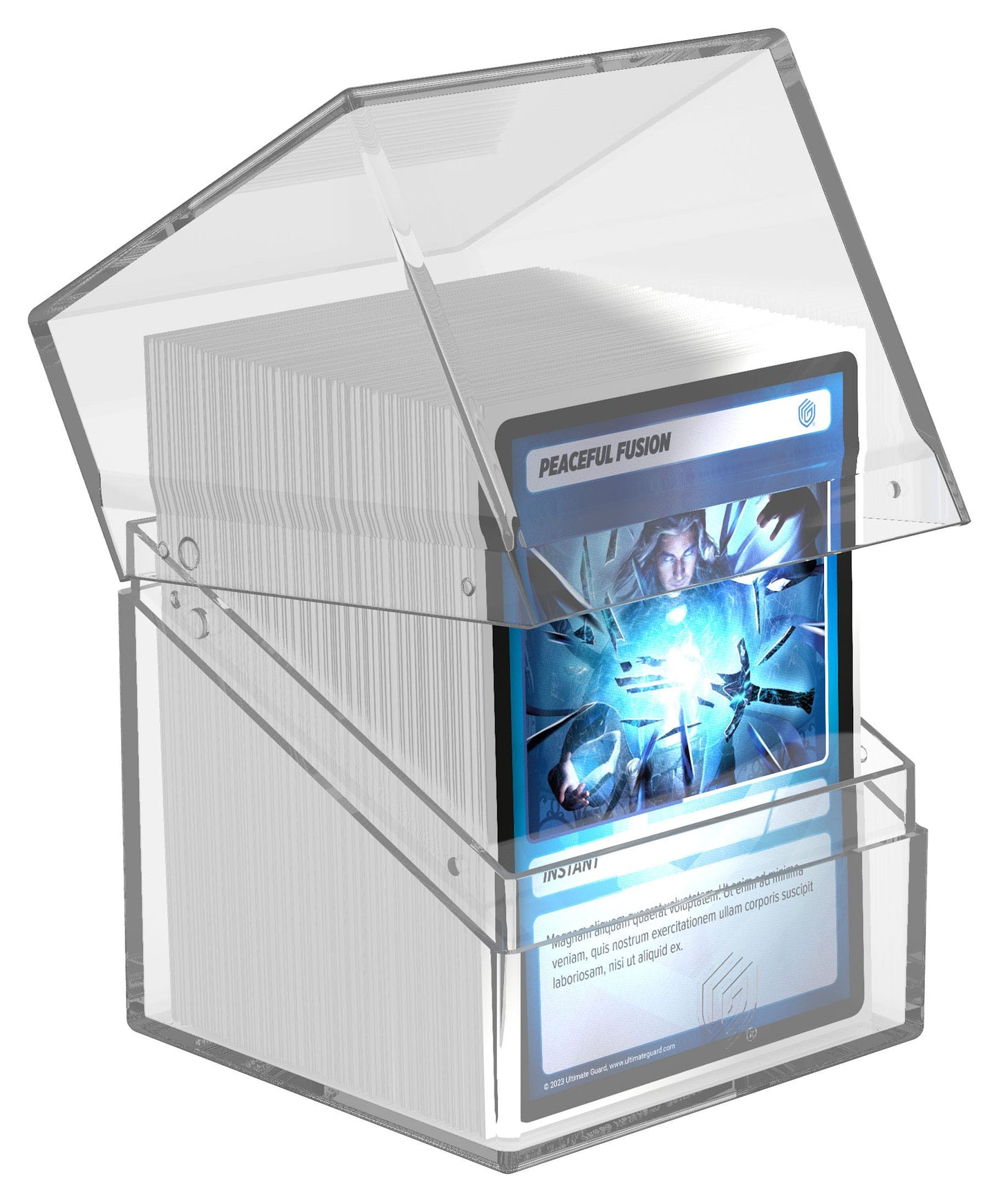 Ultimate Guard - Boulder 100+ Deck Case - Clear