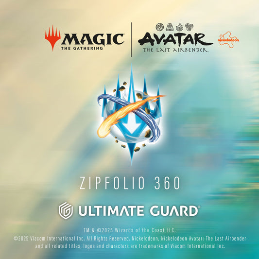 Ultimate Guard - Zipfolio 360 Xenoskin - 18-Pocket - Magic: The Gathering - Avatar: The Last Airbender