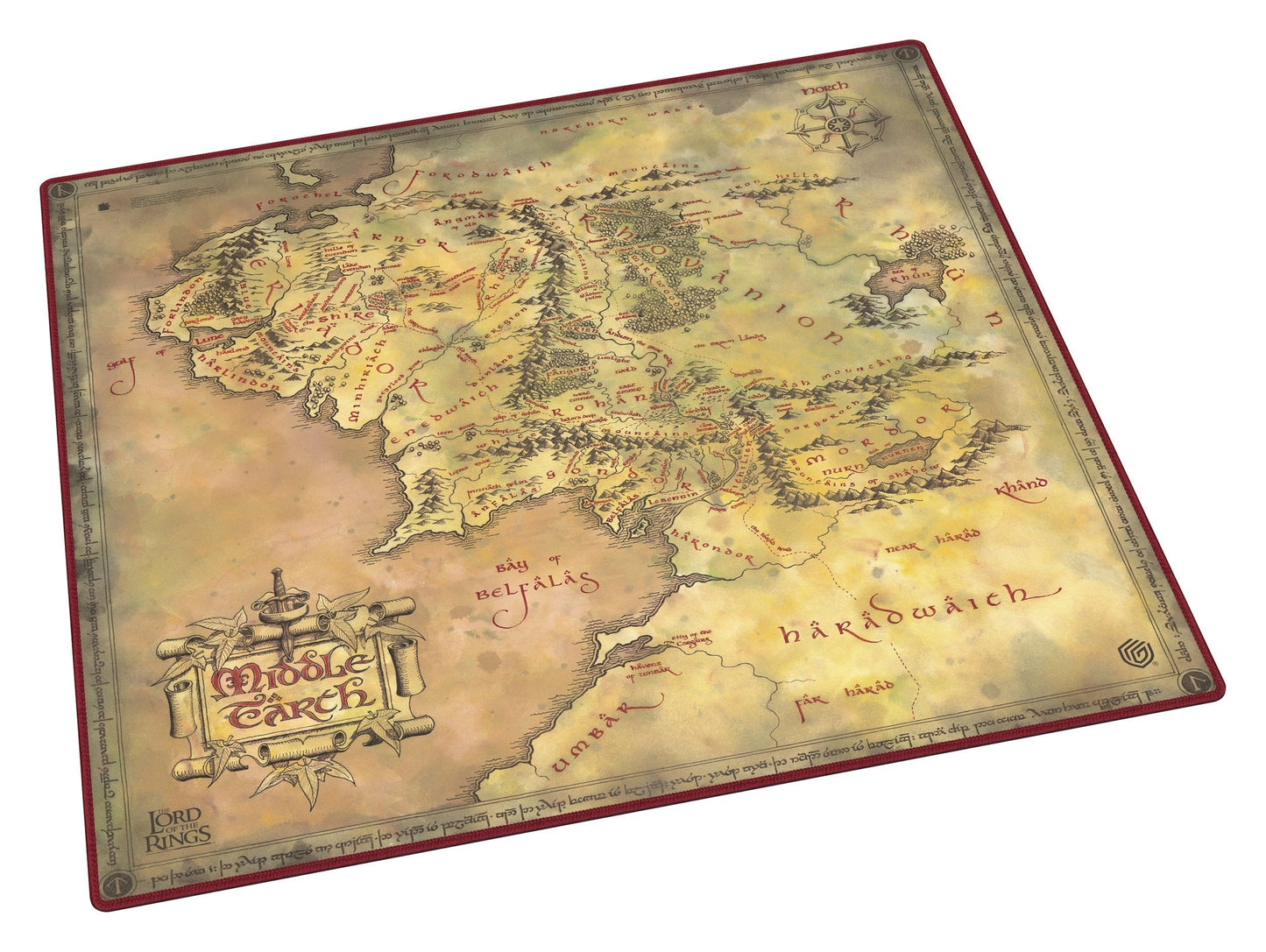 Ultimate Guard - Playmat - Oversized - The Lord of the Rings - Places of Middle-earth