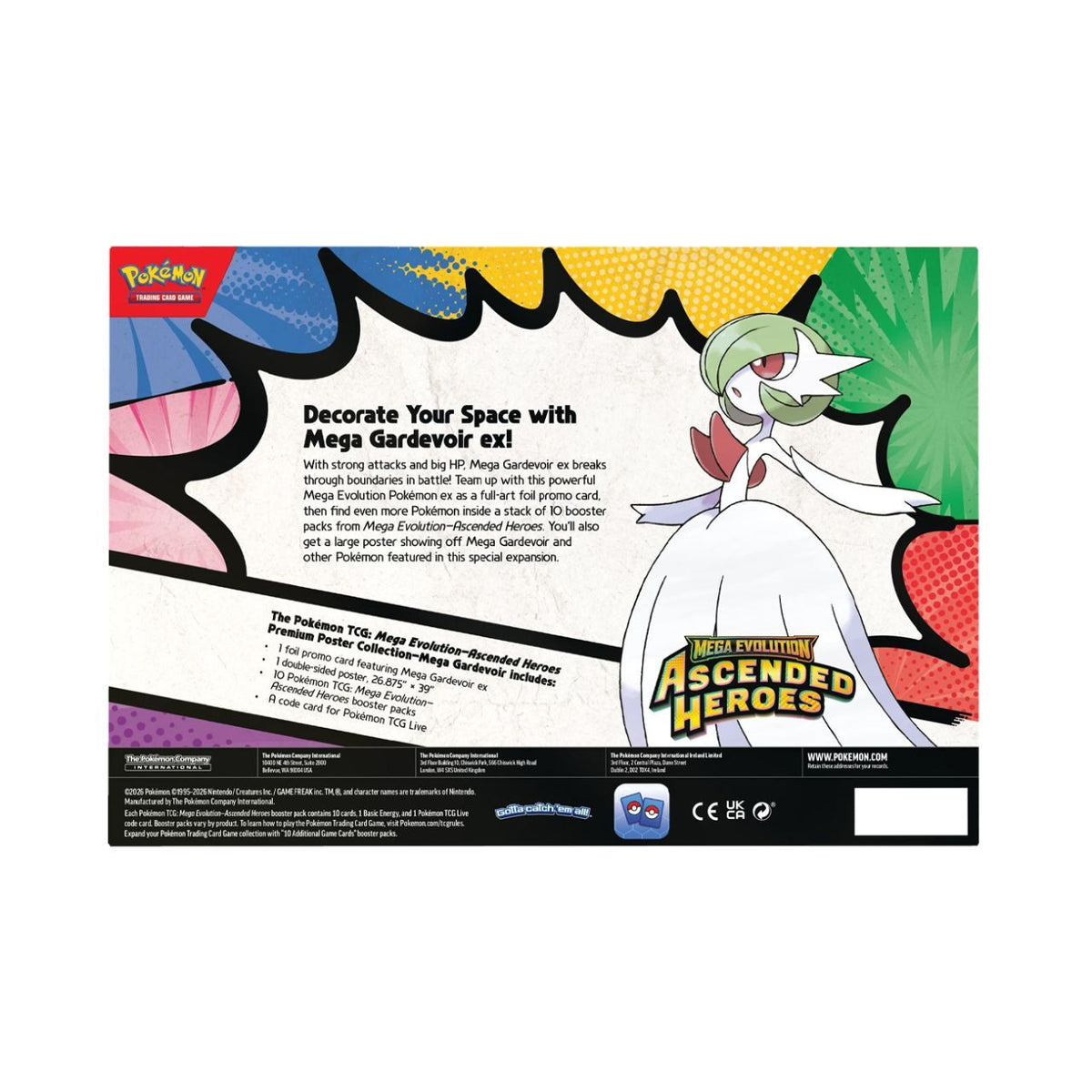 Pokémon - ME02.5 - Mega Evolutions - Ascended Heroes - Premium Poster Collection