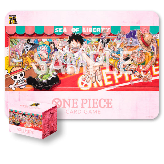 One Piece - Playmat and Card Case Set - 25th Edition