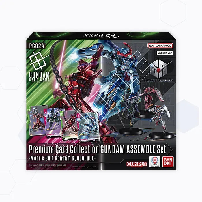 Gundam Card Game - PC02A - Premium Card Collection Assemble Set - Mobile Suit Gundam GQuuuuuuX [EN]