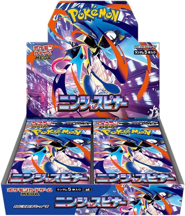 Pokémon - M4 - Mega Evolution - Ninja Spinner - Booster Display [JP]