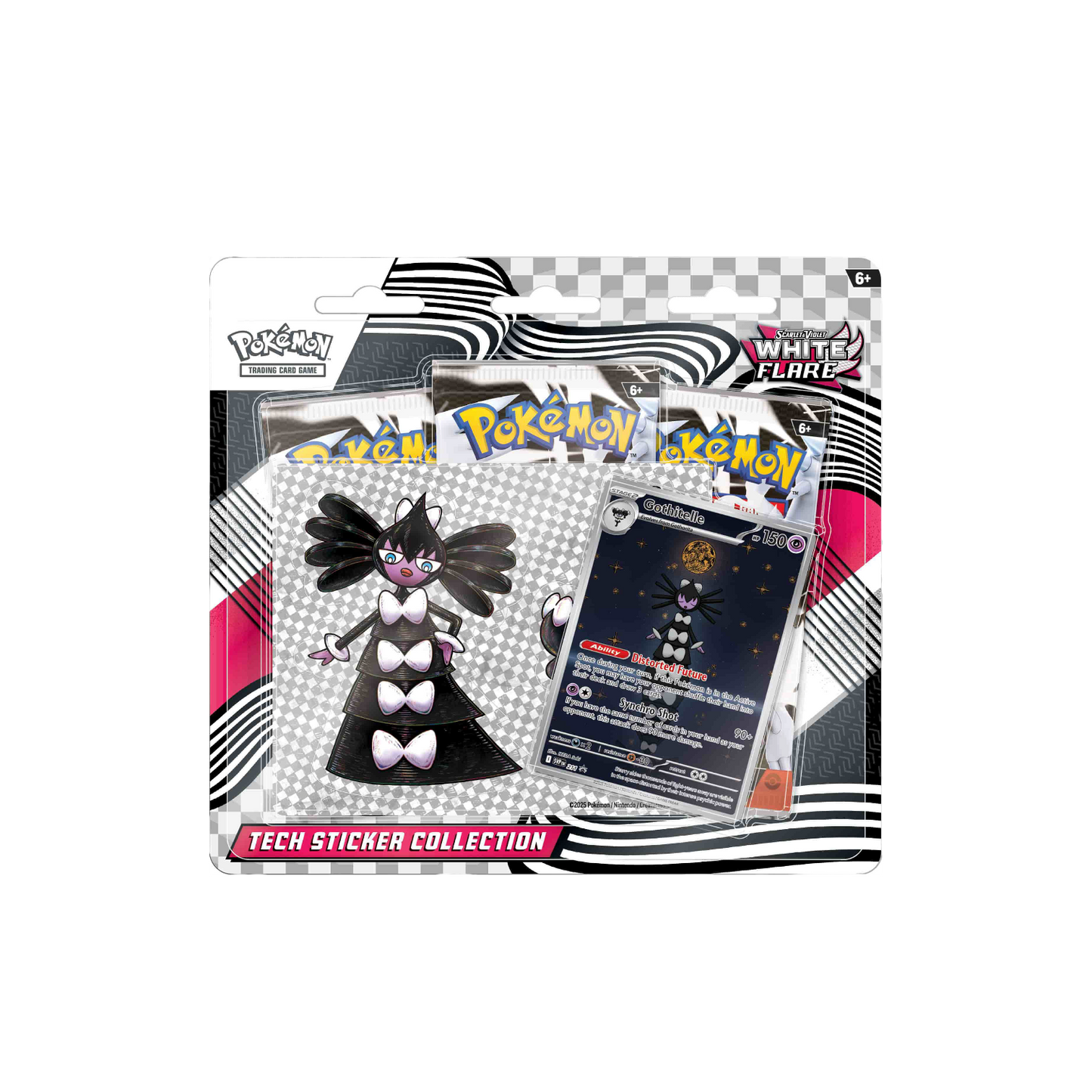 [Box Break] Pokémon - Black Bolt & White Flare - SV10.5 - Tech Sticker Collection [EN]