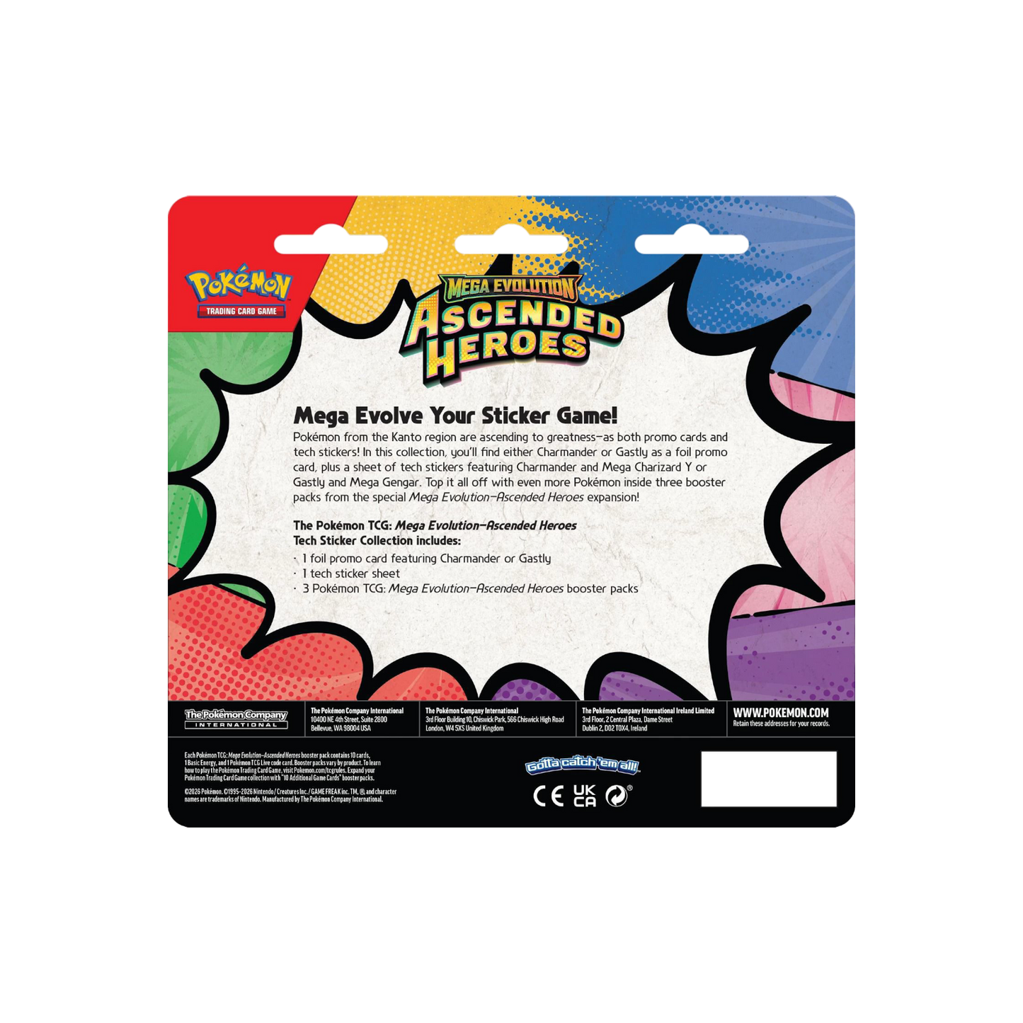 Pokémon - ME02.5 - Mega Evolution - Ascended Heroes - Tech Sticket Collection