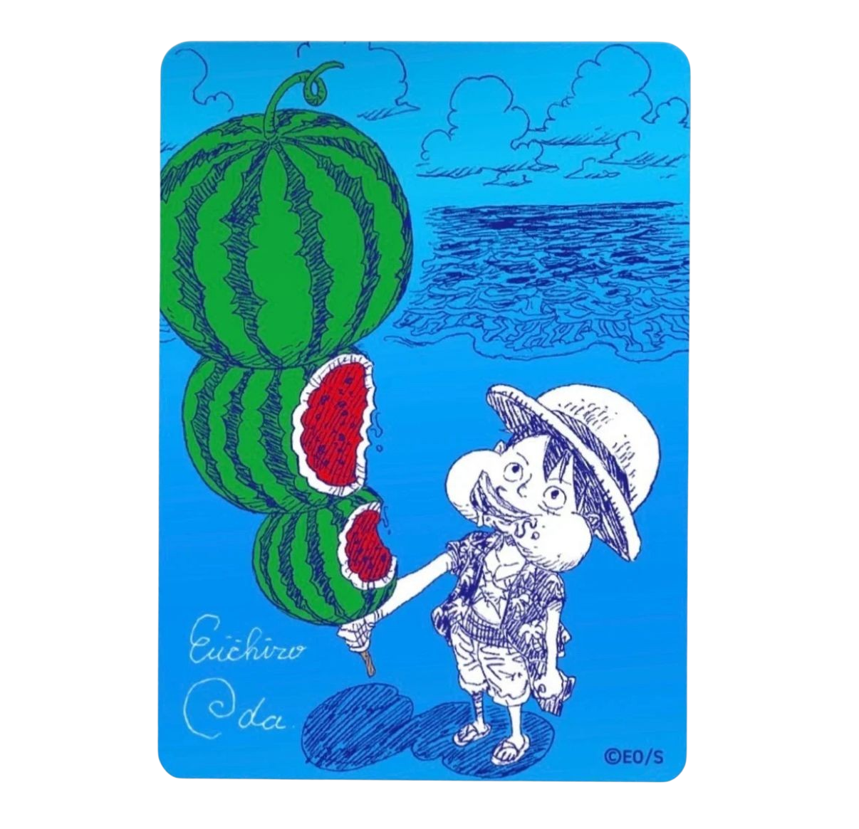 One Piece - Promo - Shueisha NatsuComi 2026 Metallic Card - Eiichiro Eda [JP]