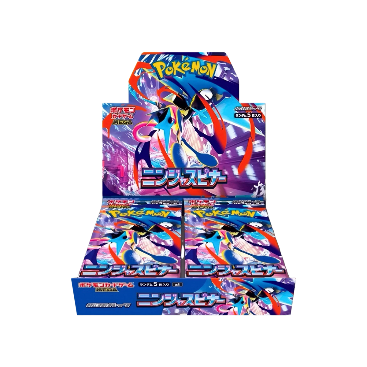 Pokémon - M4 - Mega Evolution - Ninja Spinner - Booster Display [JP]
