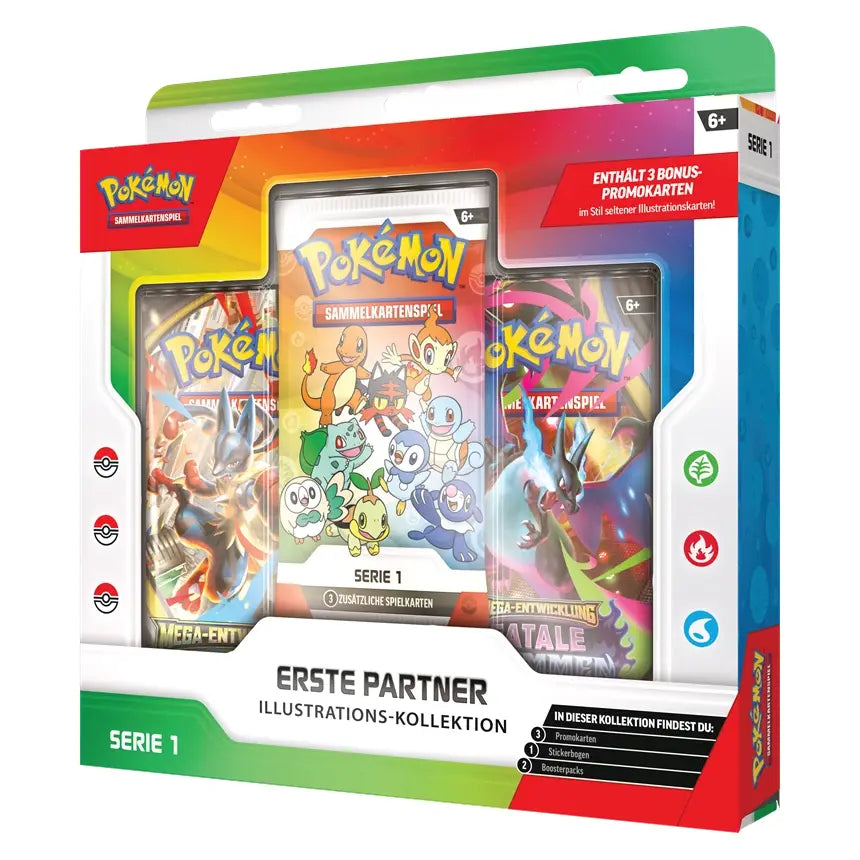 Pokémon - 30th Anniversary - First Partners Illustration Collection