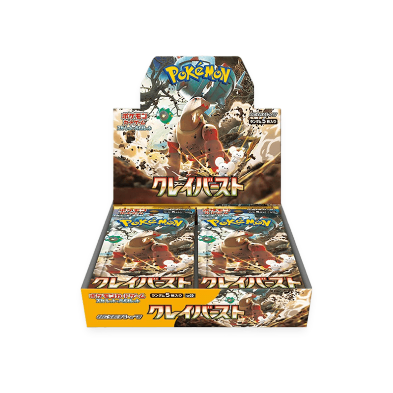 Pokémon - Clay Burst - SV2D - Booster Display (JP)