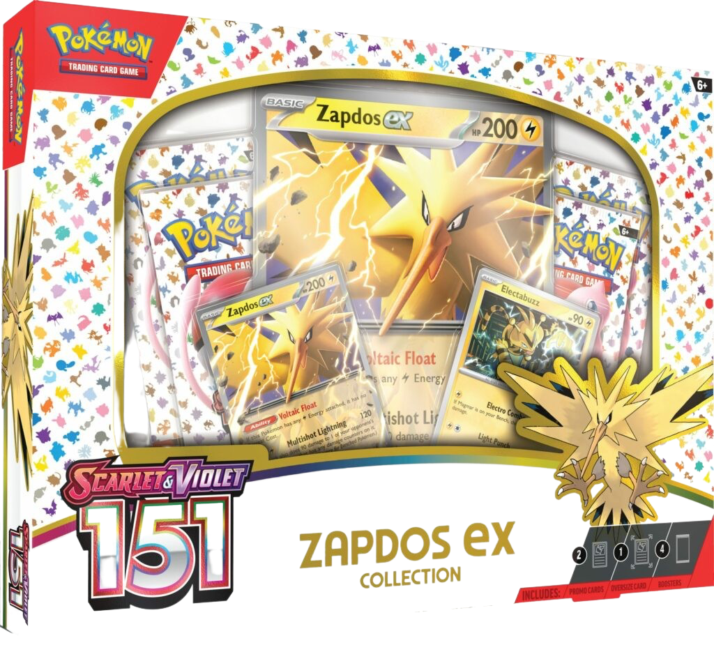 Pokémon 151 -  SV3.5 - Zapdos Ex Collection